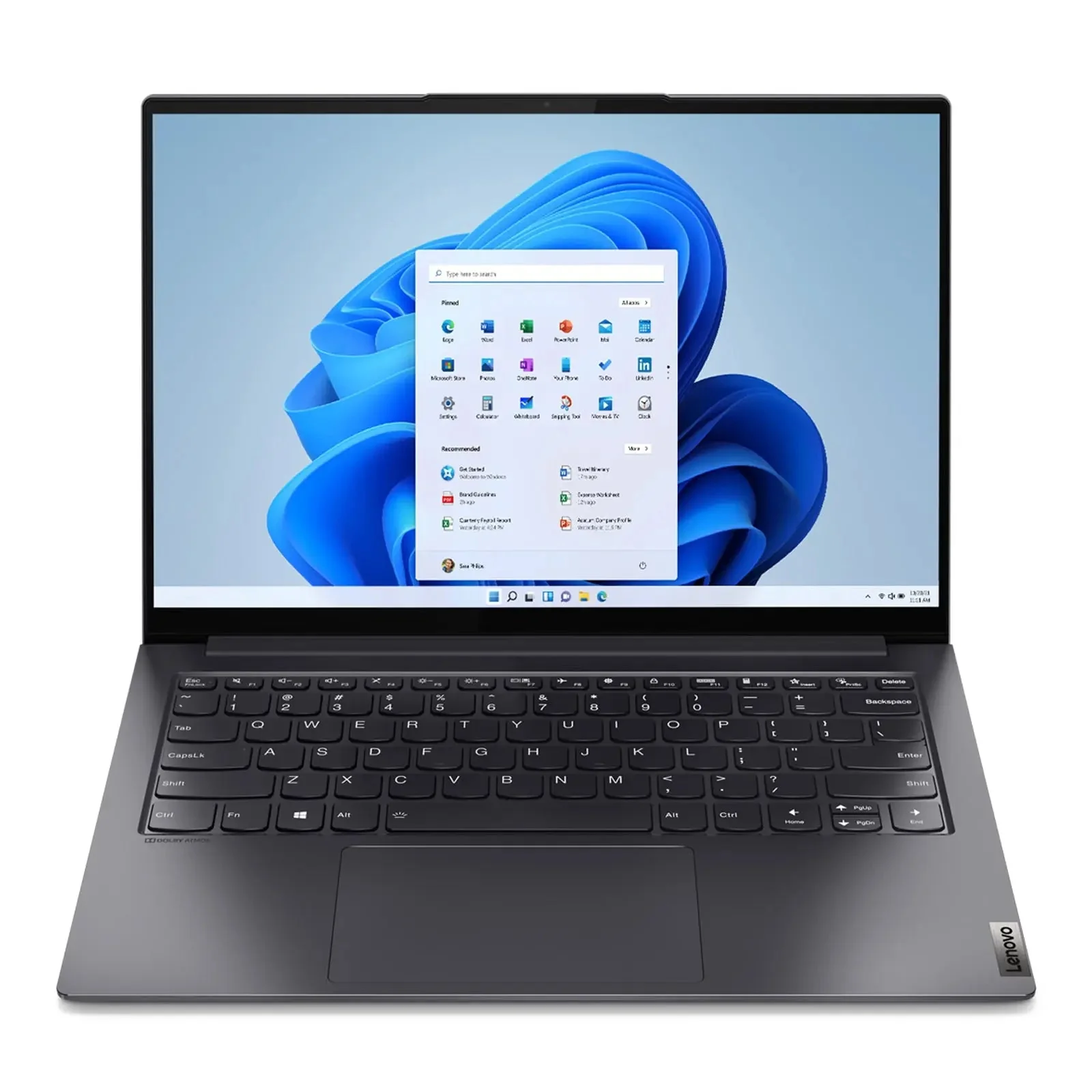 Yoga Slim 7 Pro 14" 2.2K Laptop i5-11320H 16GB 512GB W11H Slate Grey (Refurbished)