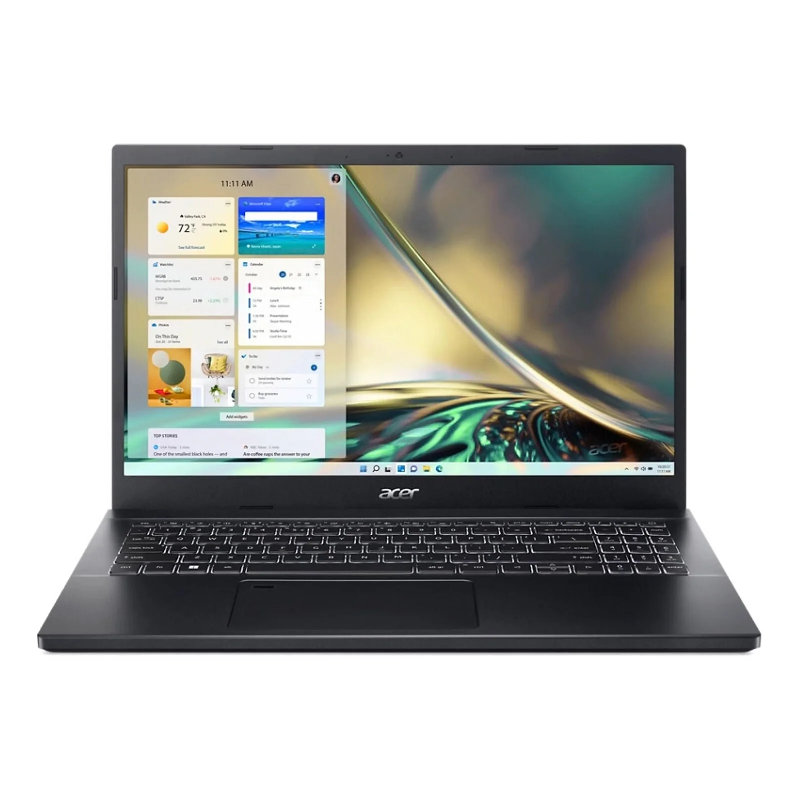 Aspire 7 15.6" FHD 144Hz Gaming Laptop i5-1240P 16GB 512GB GTX 1650 W11H Black (Refurbished)
