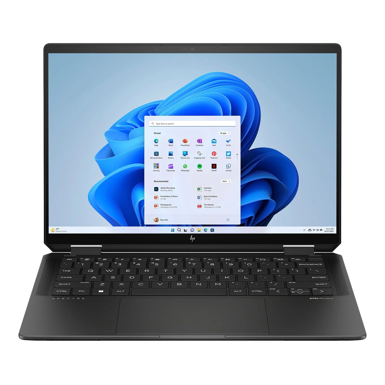 Spectre x360 14" 2.8K OLED 120Hz 2-in-1 Laptop U7-155H 32GB 1TB W11H Touch (Refurbished) - Image 4