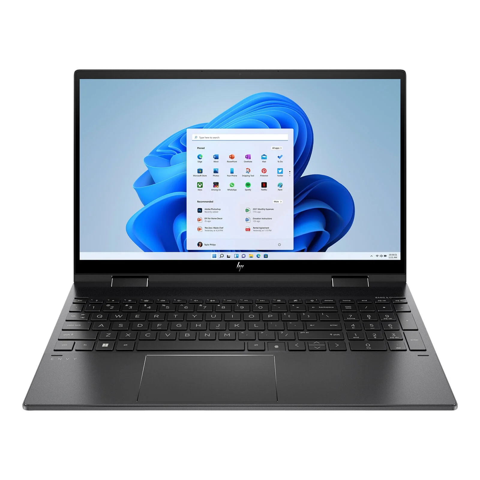 Envy x360 15.6" FHD 2-in-1 Laptop R5-5500U 8GB 512GB W11H Touch Black (Refurbished) - Image 3