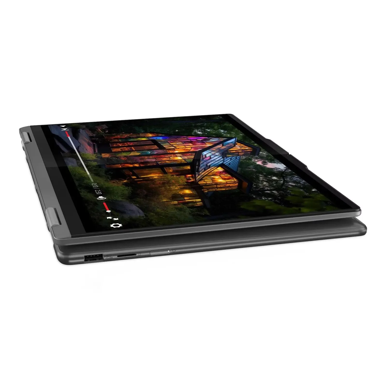 Yoga 7 14" WUXGA OLED 2-in-1 Laptop U5-125H 16GB 512GB W11H Touch Storm Grey (Refurbished) - Image 5