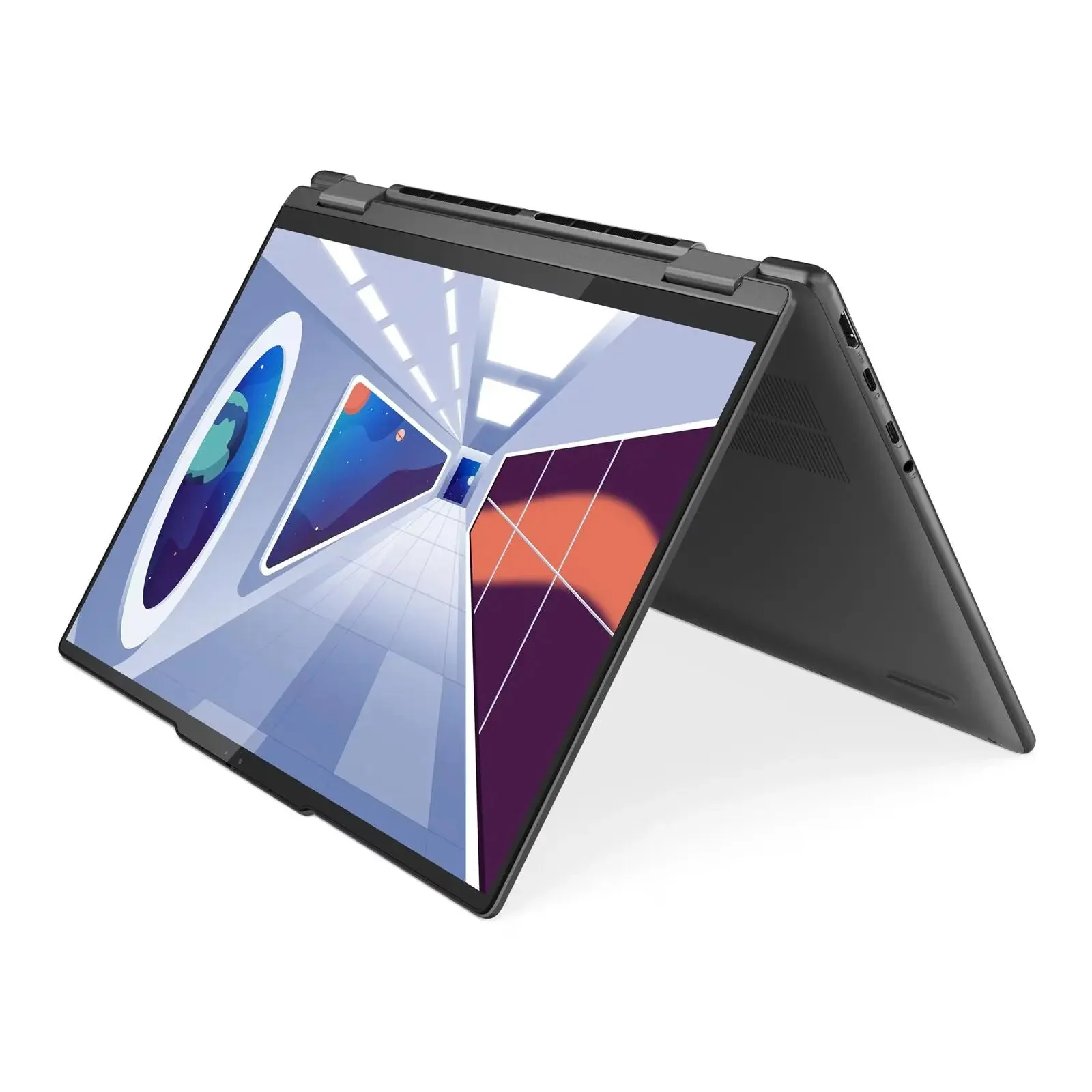 Yoga 7 14" WUXGA OLED 2-in-1 Laptop i7-1360P 16GB 512GB W11H Touch Storm Grey (Refurbished)