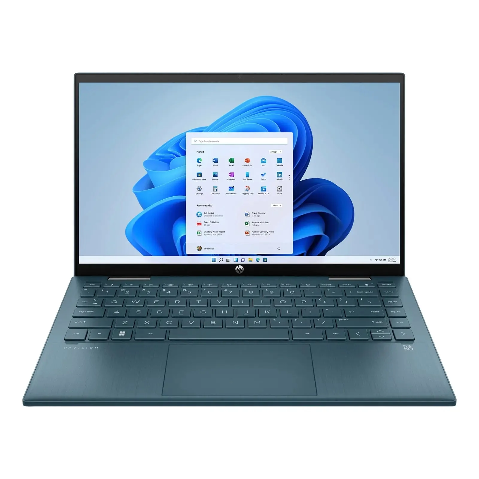 Pavilion x360 14" FHD 2-in-1 Laptop Pentium Gold 7505 8GB 256GB W11H Touch Blue (Refurbished) - Image 4