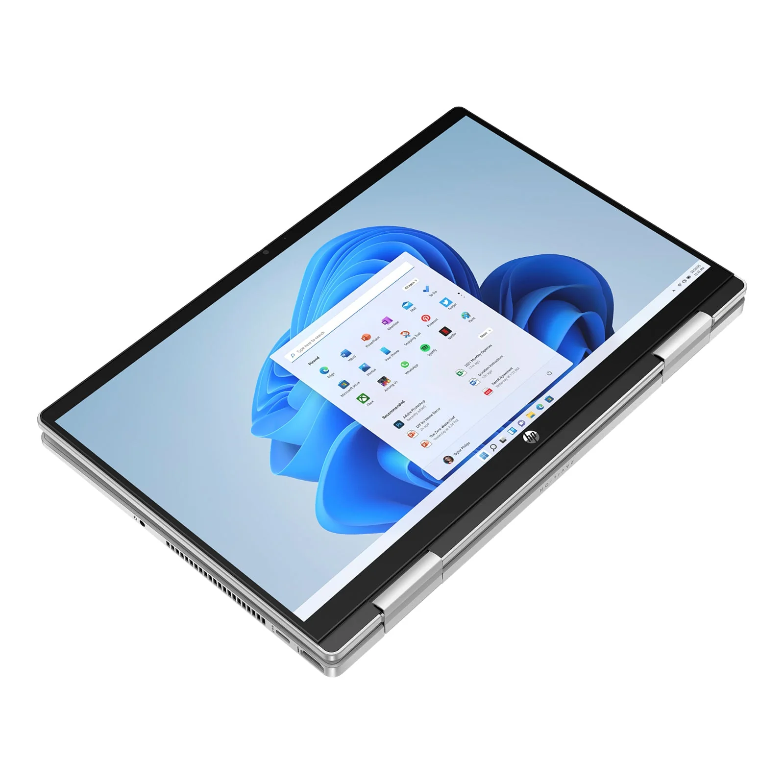 Pavilion x360 14" 2-in-1 Laptop i7-1255U 16GB 256GB W11H Touch Silver (Refurbished) - Image 4