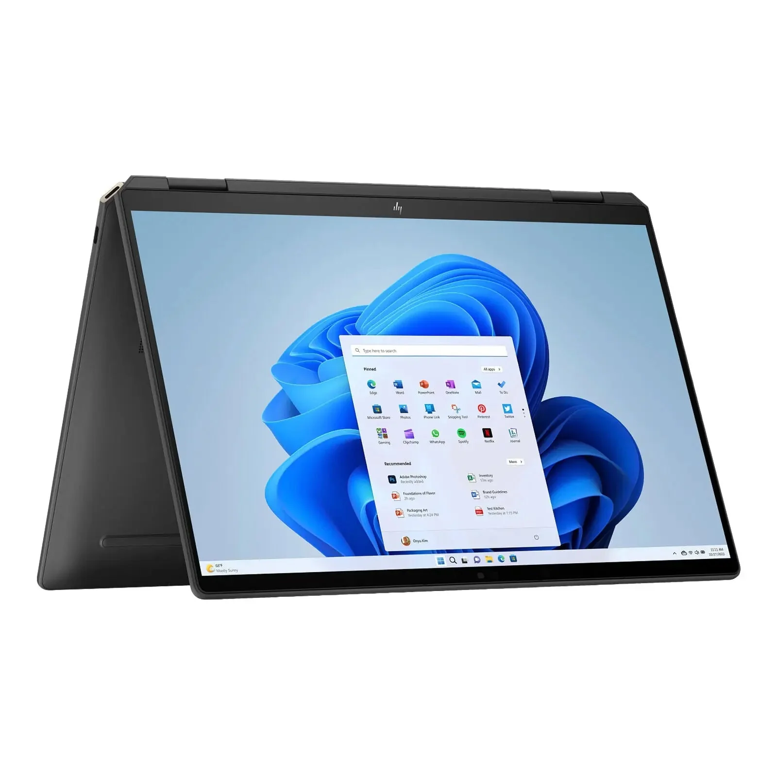 Spectre x360 14" 2.8K OLED 120Hz 2-in-1 Laptop U5-125H 16GB 512GB W11H Touch Black (Refurbished)