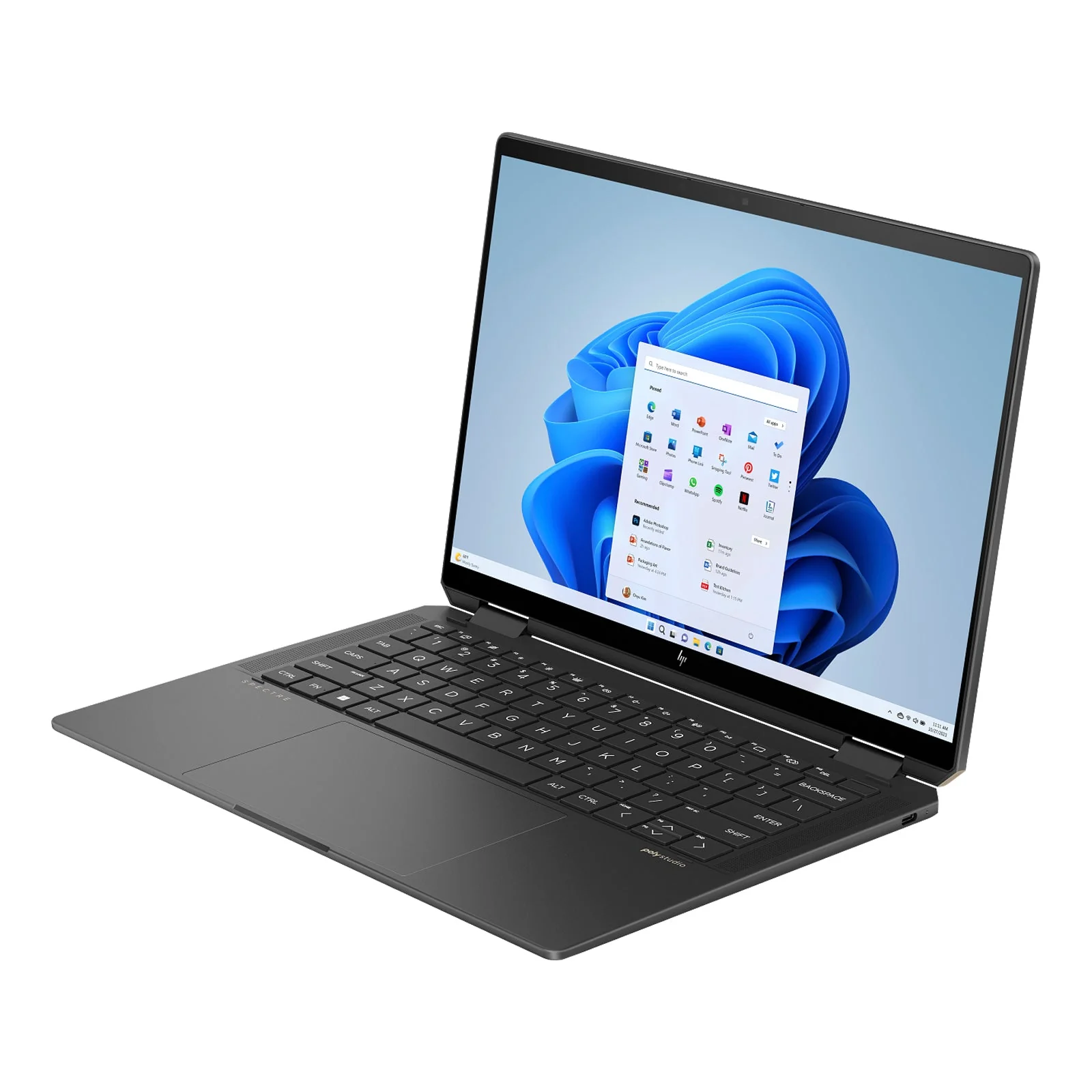 Spectre x360 14" 2.8K OLED 120Hz 2-in-1 Laptop U5-125H 16GB 512GB W11H Touch Black (Refurbished) - Image 8