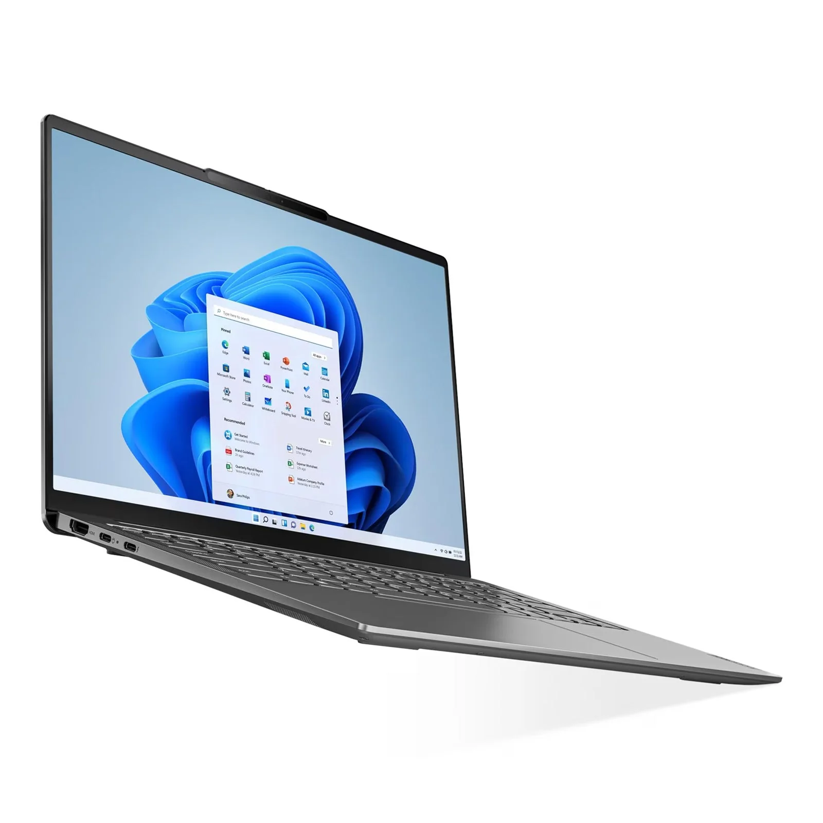 Yoga Slim 6 14" WUXGA OLED Laptop i5 16GB 512GB W11H Grey (Refurbished) - Image 3