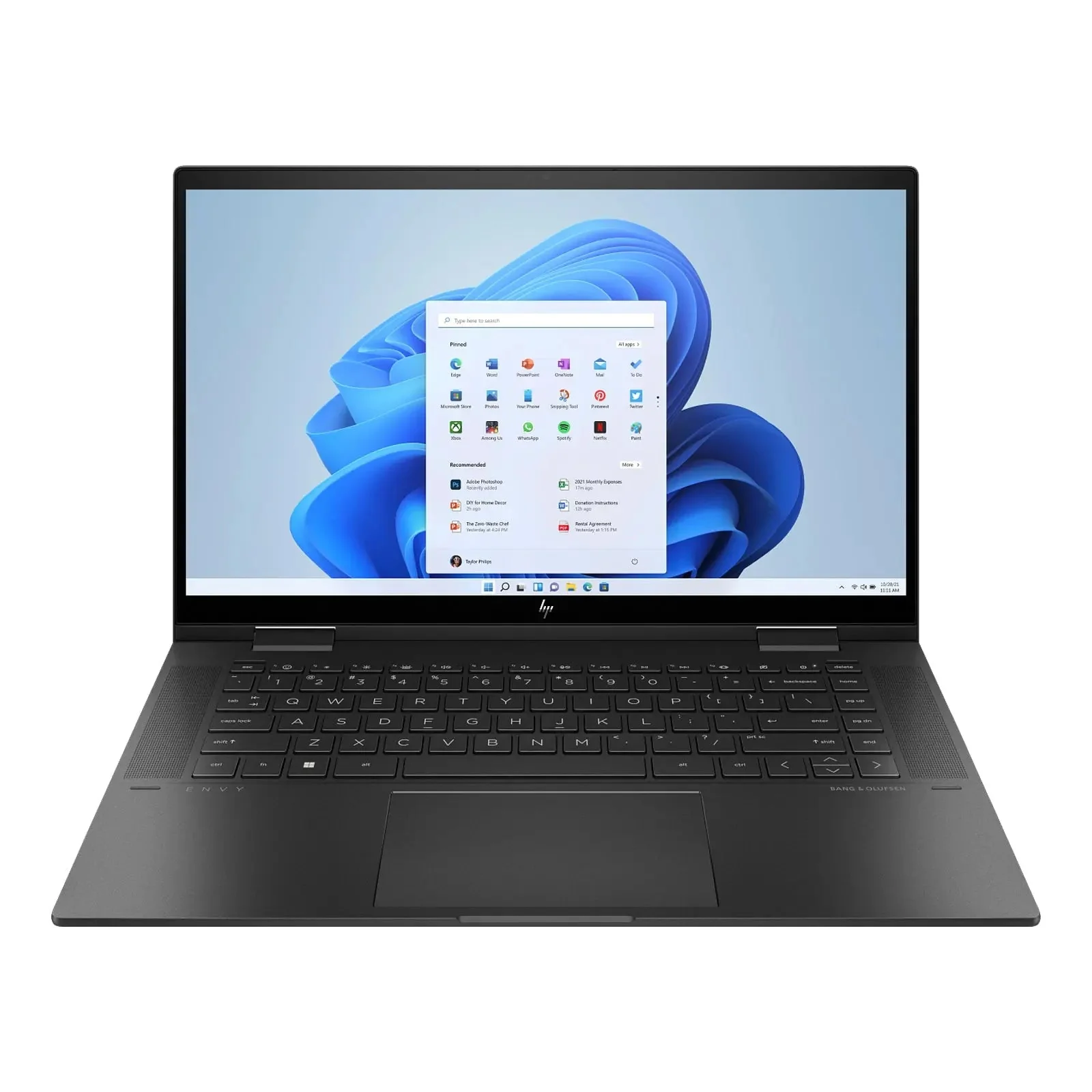 Envy x360 15.6" FHD 2-in-1 Laptop R5-5625U 16GB 512GB W11H Touch Black (Refurbished) - Image 4