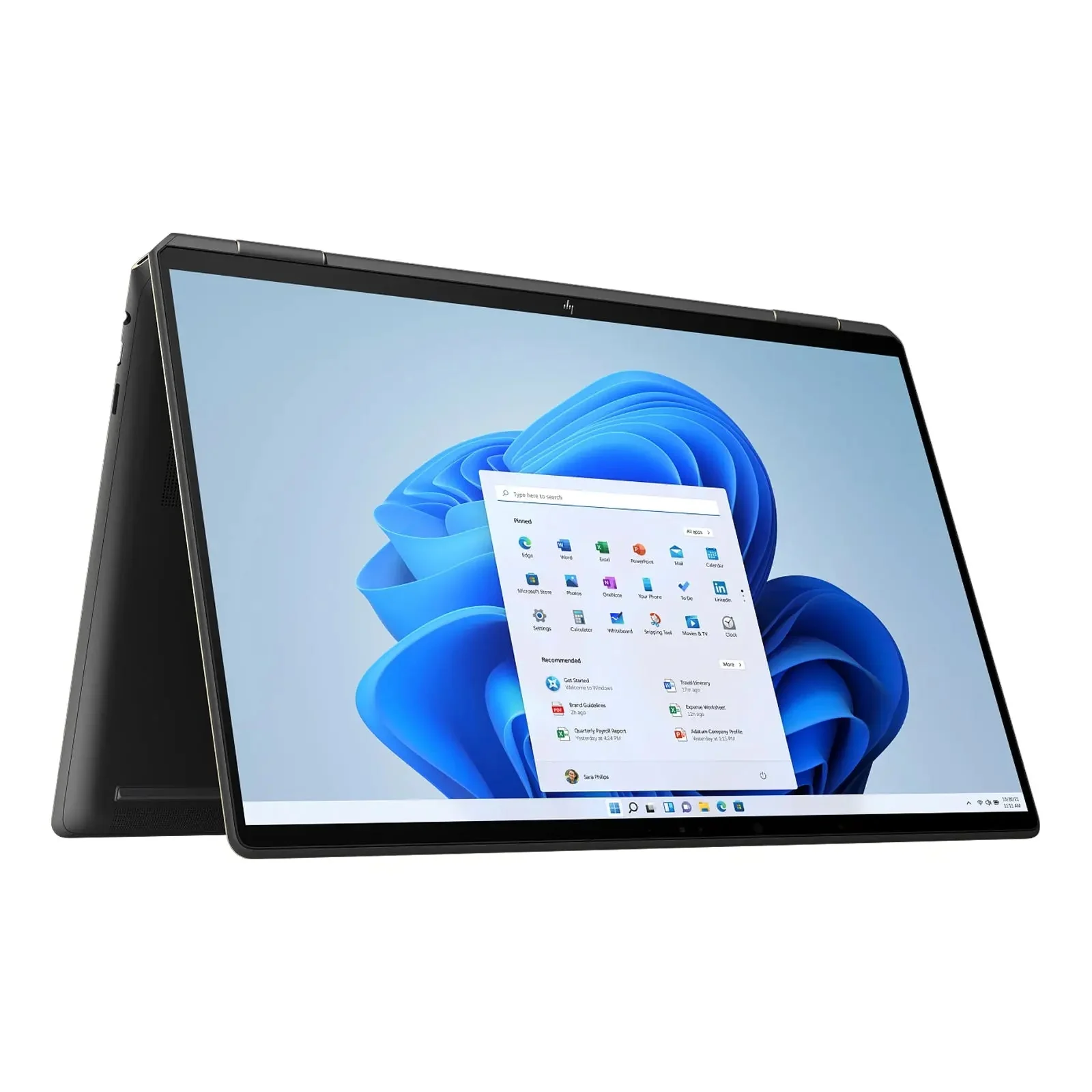 Spectre x360 16" 2-in-1 Laptop i7-11390H 16GB 512GB RTX3050 W11H Touch Black (Refurbished)