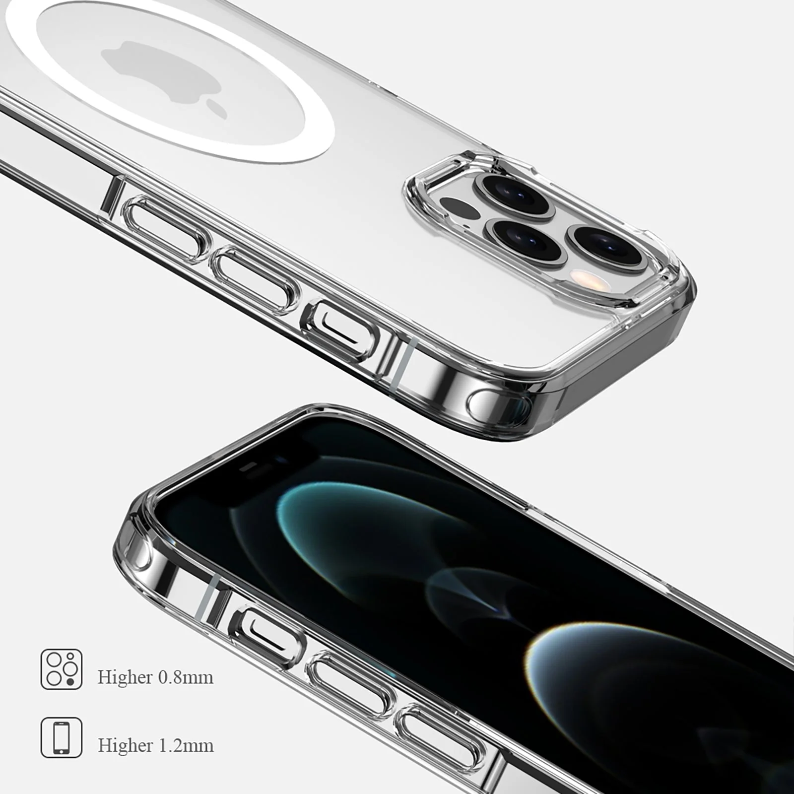 MagSafe Clear Case for iPhone 12 / iPhone 12 Pro - Image 4