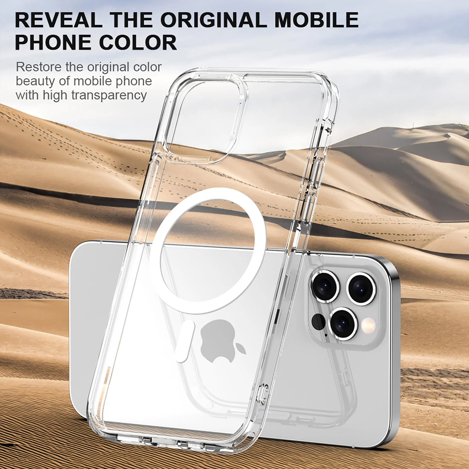 MagSafe Clear Case for iPhone 12 Pro Max - Image 2