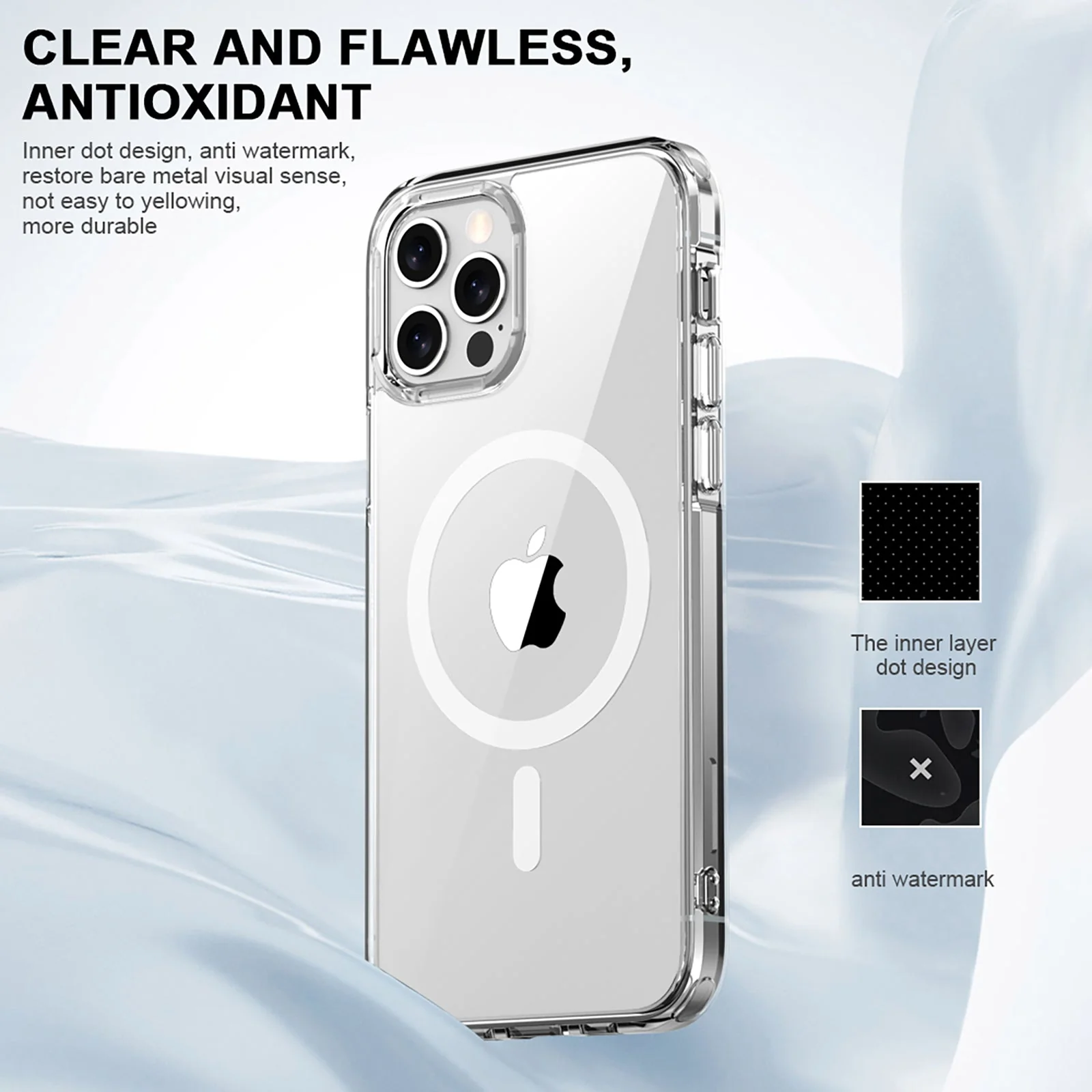 MagSafe Clear Case for iPhone 12 Pro Max - Image 3