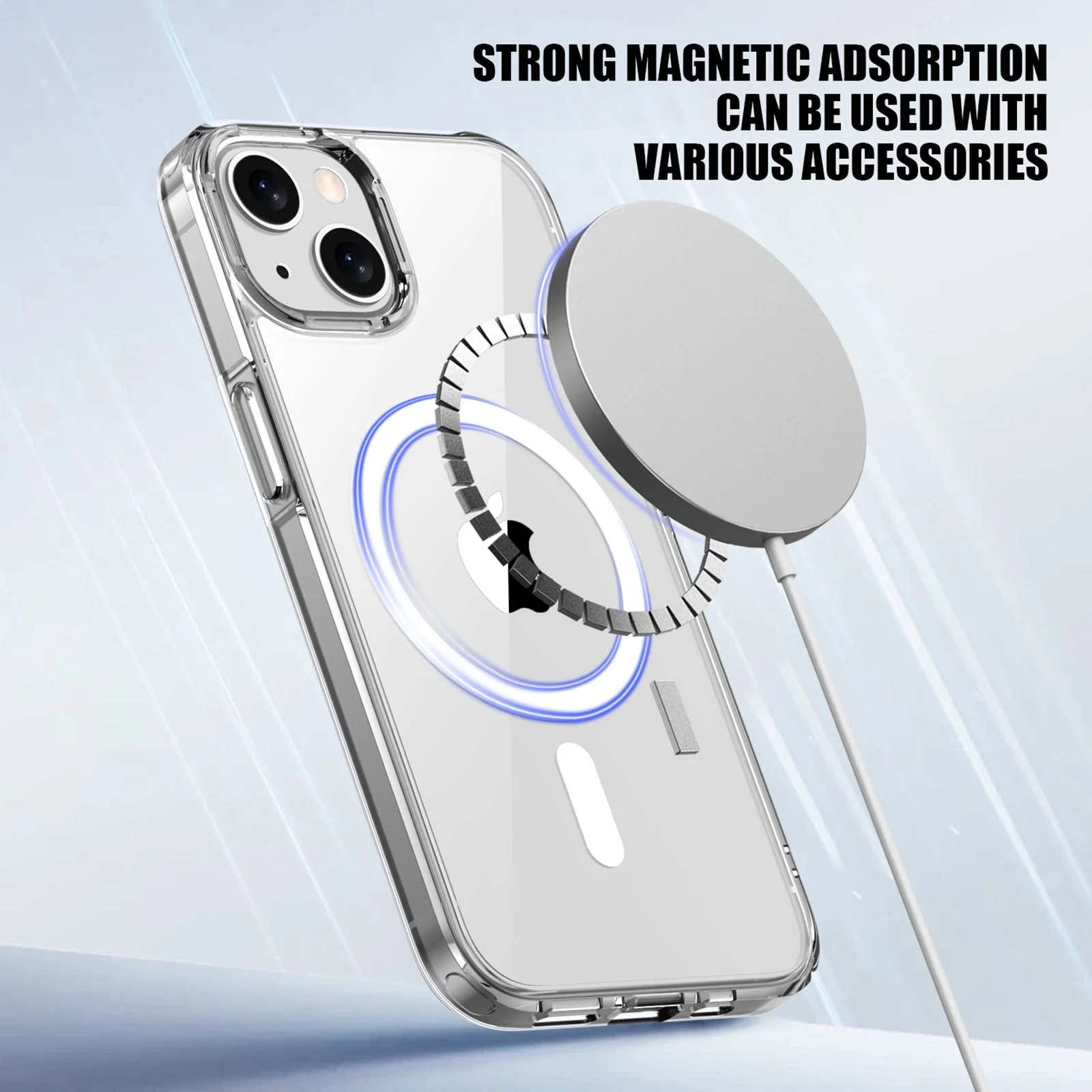 MagSafe Clear Case for iPhone 14 Plus - Image 6