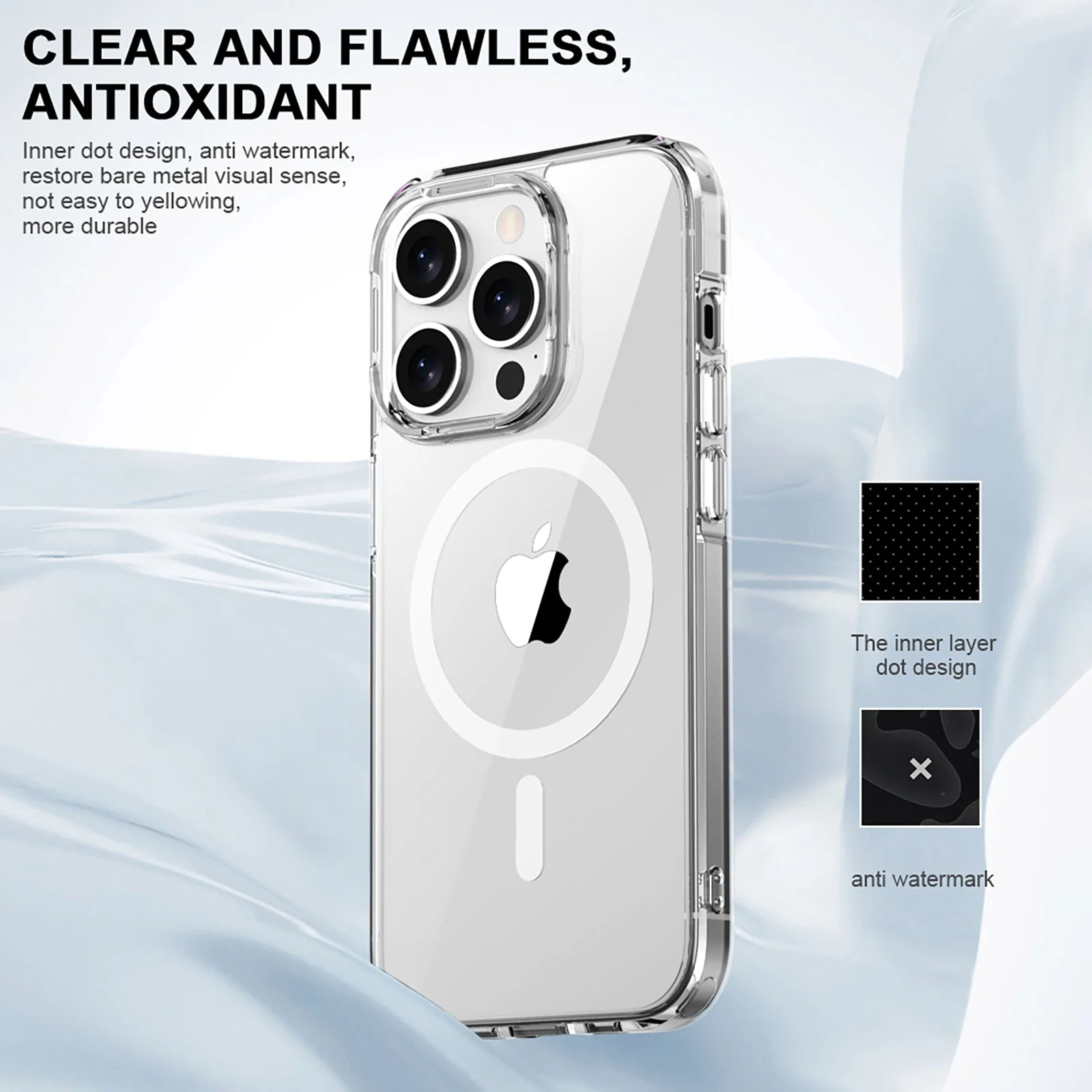 MagSafe Clear Case for iPhone 15 Pro - Image 5