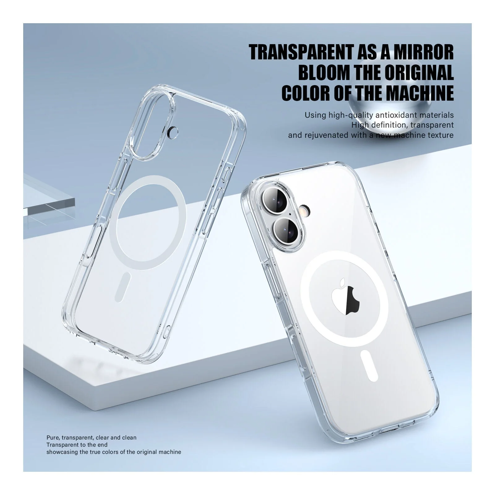MagSafe Clear Case for iPhone 16 Plus - Image 3