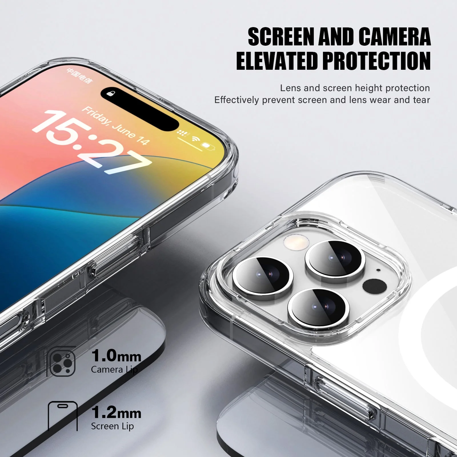 MagSafe Clear Case for iPhone 16 Pro Max - Image 4