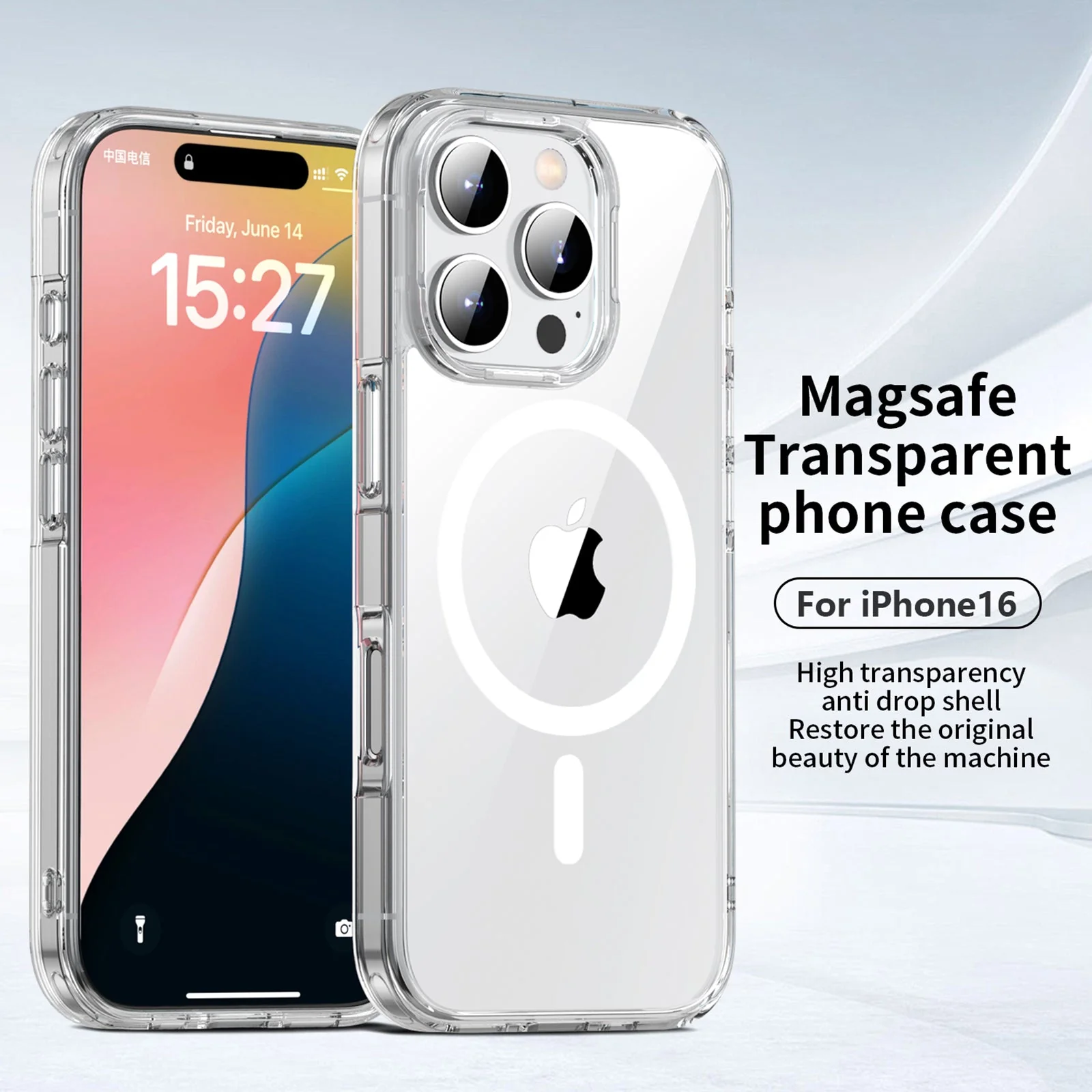 MagSafe Clear Case for iPhone 16 Pro Max - Image 5