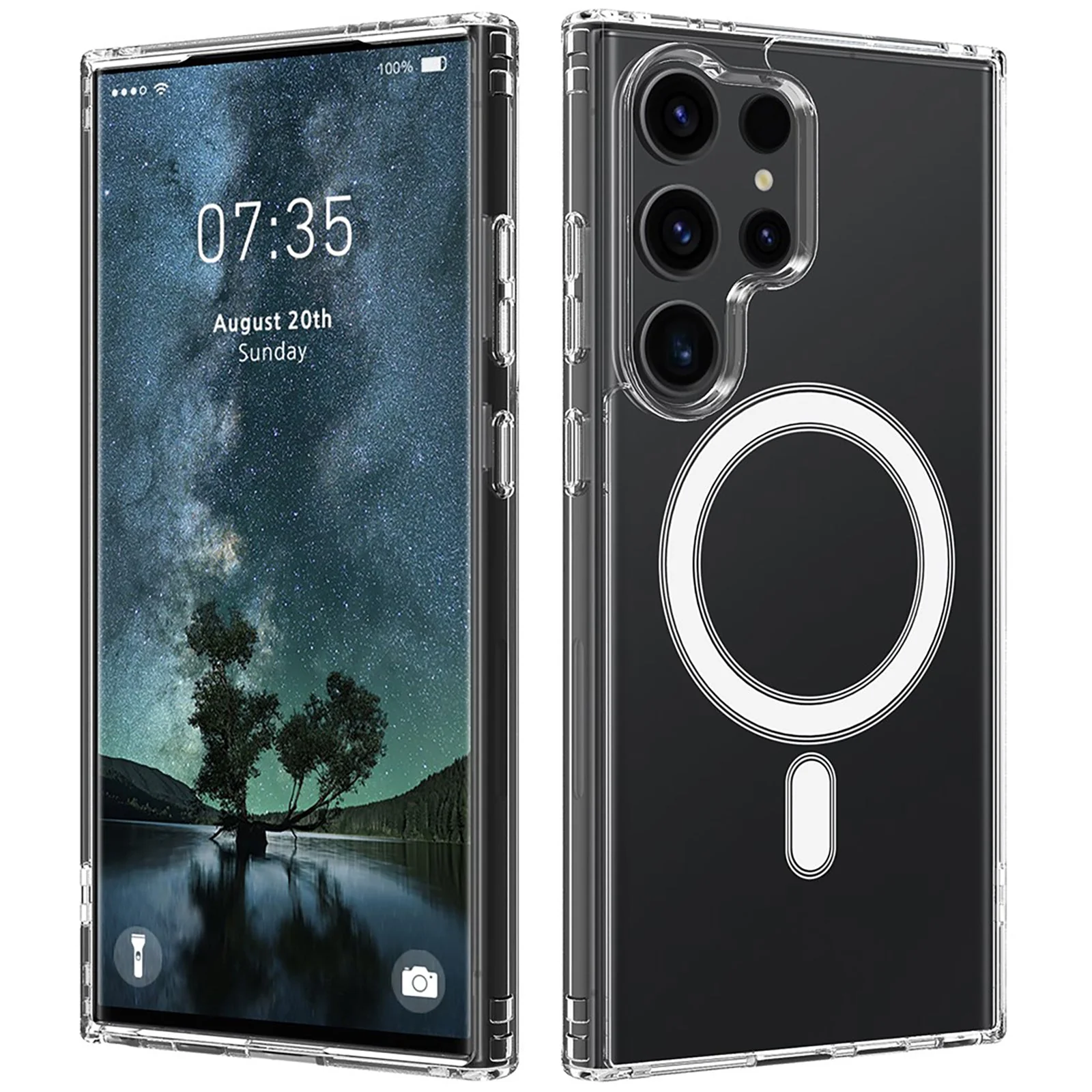 MagSafe Clear Case for Samsung Galaxy S24 Ultra - Image 2
