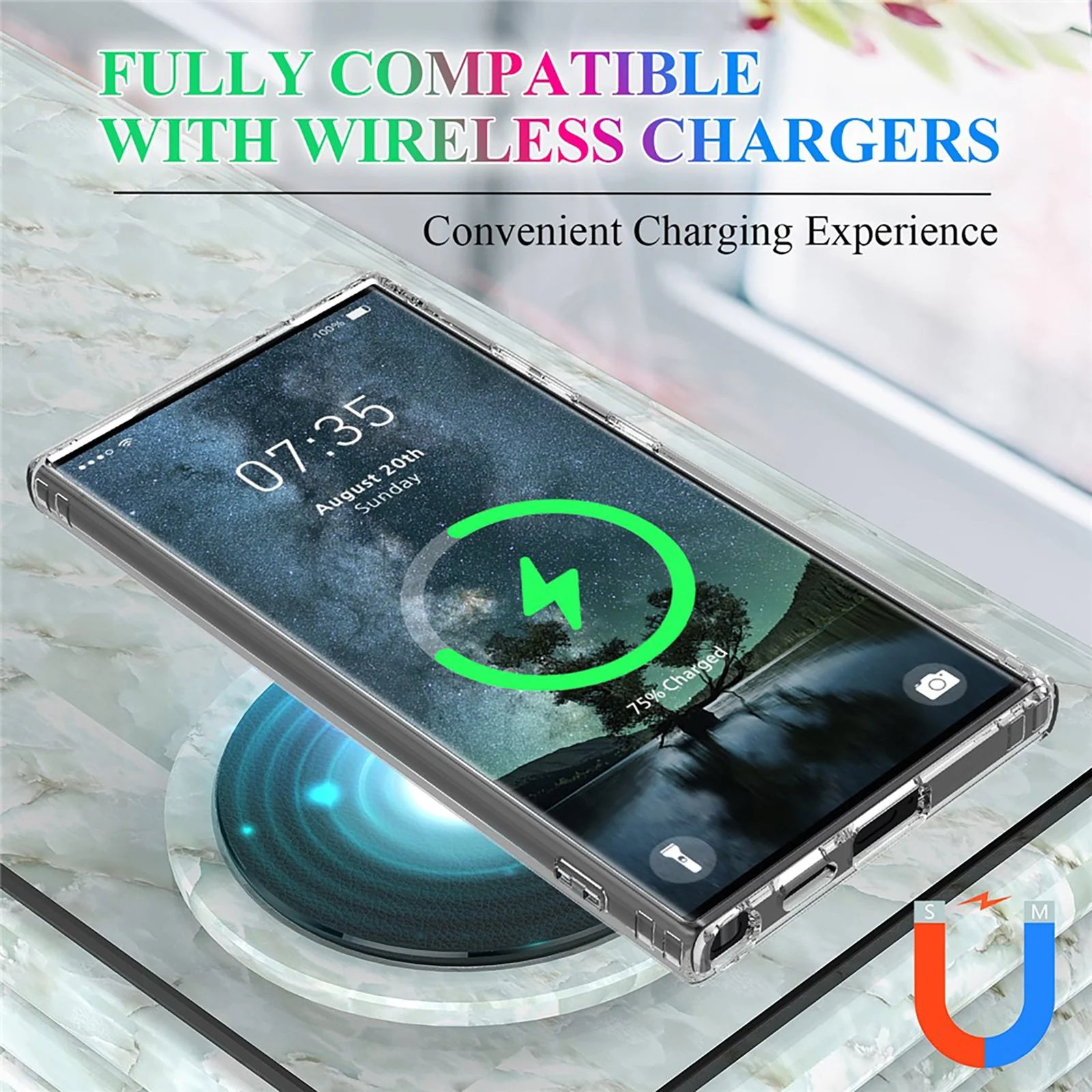 MagSafe Clear Case for Samsung Galaxy S24 Ultra - Image 5
