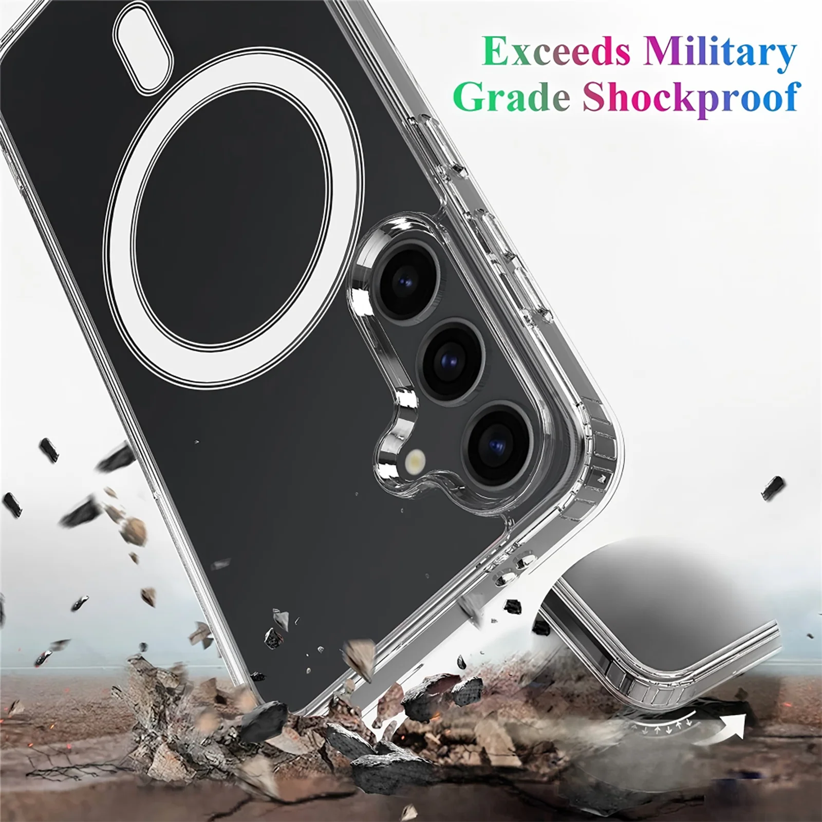 MagSafe Clear Case for Samsung Galaxy S26 - Image 8